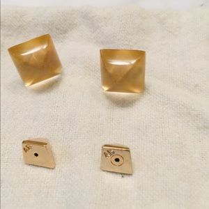 Alexis Bittar Pyramid Earrings NWT